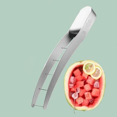 Karpuz Kesicisi All-in-One 304 Paslanmaz Çelik Karpuz Tongs ve Corer Set