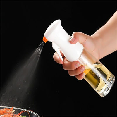 Özel Logo Mutfak için 200ml Gıda Derecesi Cam Yağ Spray Şişesi Zeytinyağı dağıtıcısı