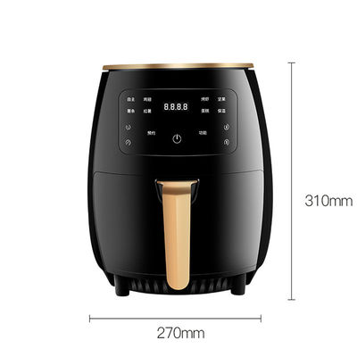 Yağsız 110V ticari hava kızartma fırını 4kg Kitchen / Kamp / Piknik / Parti kapasitesi