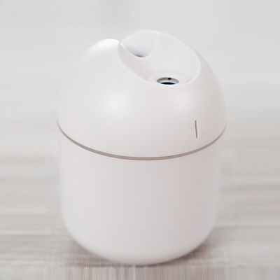 LED gece lambası ve aroma difüzörü ile mini taşınabilir ultrasonik hava nemlendiricisi pembe