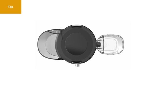 Commercial Automatic Stainless Steel Blade Fruit Centrifugal Juicer for Smoothie Fans (Smoothie hayranları için ticari otomatik paslanmaz çelik bıçaklı meyve santrifüjel suyu makinesi)