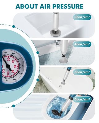 1 kg ABS Kauçuk Yüksek Basınçlı Tuvalet Plunger Kova Çekicisi Kanalizasyon borusu Kova Çekicisi