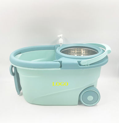 Ev 360 Magic Spin Mop ve paslanmaz çelik kurutma sepeti ile zahmetsiz temizlik