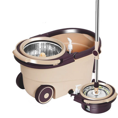 Ev 360 Magic Spin Mop ve paslanmaz çelik kurutma sepeti ile zahmetsiz temizlik
