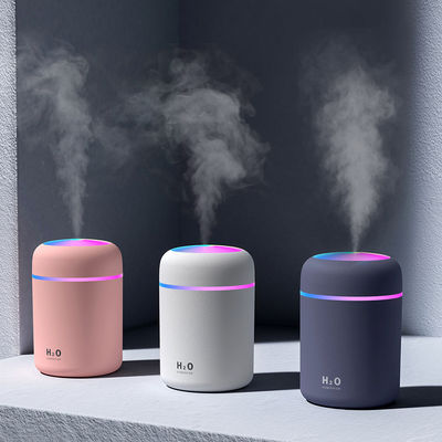 Müşteri Logo Mini Ultrasonik Atomizer USB Ev Otel Araba Okulu için Hava Nemlendiricisi