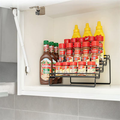 28.8*15.5*29.8cm Lakeri Baharat Rack Organizer Mutfak Masaüstü Banyo Depolama