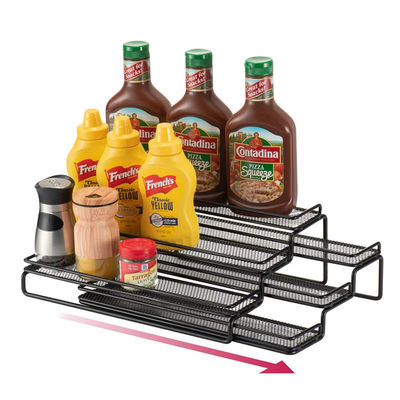 Durma Tipi Mutfak Banyo Oturma Odası Masaüstü 3 Katman Çekici Baharat Rack