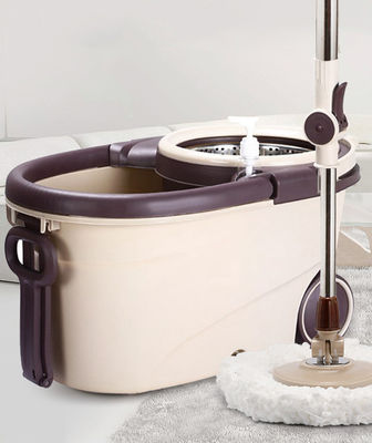 Paslanmaz Çelik Wringer 360 Spin Easy Clean Cyclone Yere Temizlik Mop ve Kovası Seti