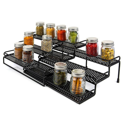Durma Tipi Mutfak Banyo Oturma Odası Masaüstü 3 Katman Çekici Baharat Rack