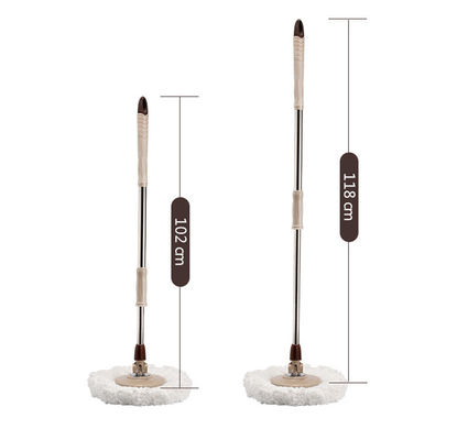 Paslanmaz Çelik Wringer 360 Spin Easy Clean Cyclone Yere Temizlik Mop ve Kovası Seti