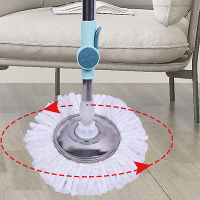 Paslanmaz Çelik Wringer 360 Spin Easy Clean Cyclone Yere Temizlik Mop ve Kovası Seti