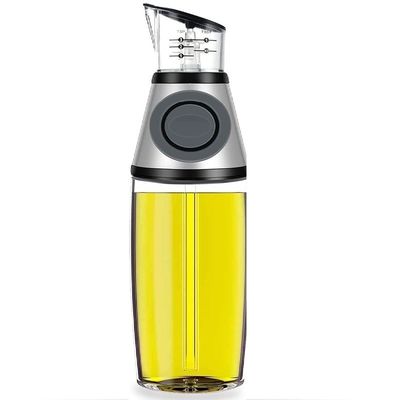 OEM ODM 500ml Zeytinyağı Cam Yemek Yağı dağıtıcısı Mutfak Yağı Şişesi dağıtıcı