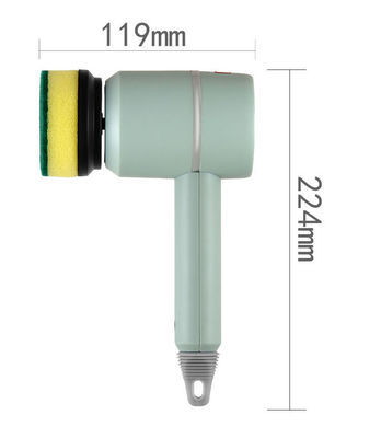 Sürdürülebilir Mutfak ve Banyo Temizliği için Elektrikli Temizlik fırçası USB Şarj edilebilir