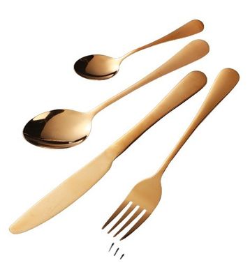 Restoran Bulaşık Seti Ev Otel 410 Paslanmaz Çelik Bıçak Çatal Kaşık Biftek Pasta
