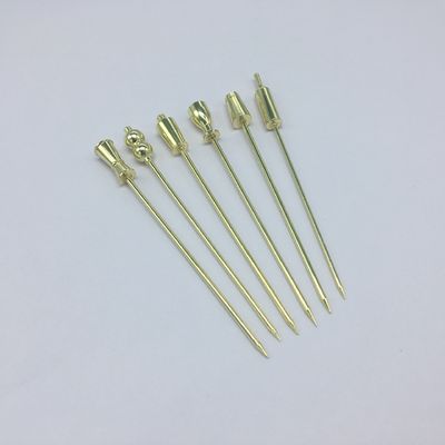 304 Paslanmaz Çelik Kokteyl Pinleri Tekrar Kullanılabilir Küçük Paddles için Swizzle Stick Özel Pinler