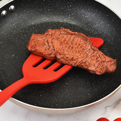 OEM/ODM Evet Mutfak Yemekleri için Silikon Yüksek Sıcaklıklı Yapışmayan Karıştırma-Fry Spatula