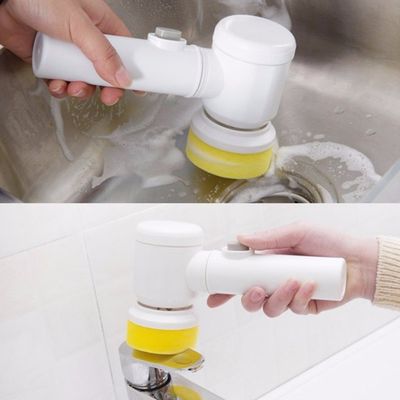 Mutfak Banyo ve Bulaşık yıkama Lavabo Temizleme için 8'te 1 Elektrikli Döner Makine