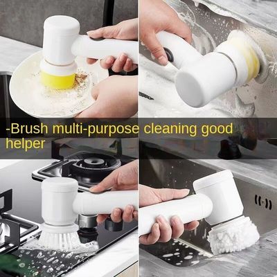 Mutfak Banyo ve Bulaşık yıkama Lavabo Temizleme için 8'te 1 Elektrikli Döner Makine