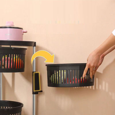 Mutfak Dolabınızı 4 Katmanlı Çok Fonksiyonlu Pantry Depolama ile Etkili Bir Şekilde Düzenleyin