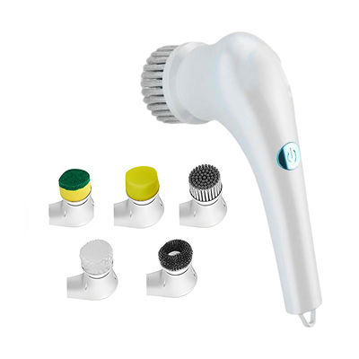 5 in 1 Sponge Style Temizlik Fırçası Mutfak ve Banyo için Elektrikli Döner Fırçası