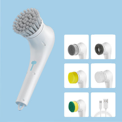5 in 1 Sponge Style Temizlik Fırçası Mutfak ve Banyo için Elektrikli Döner Fırçası