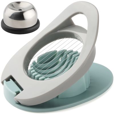 Kaynatılmış yumurta için paslanmaz çelik yumurta kesicisi el yapımı yumurta kesme tel 12*8.3*3.2cm