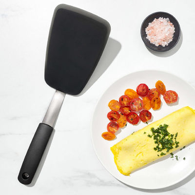 Doldurulmuş 2 Paket 600F Sıcaklığa dayanıklı yapışkan olmayan Yumurta Silicone Spatula 149 115G