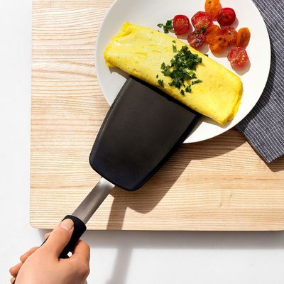 Doldurulmuş 2 Paket 600F Sıcaklığa dayanıklı yapışkan olmayan Yumurta Silicone Spatula 149 115G
