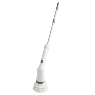 7 Değiştirilebilir fırça başları banyo mutfak zemini temizlemek için elektrikli spin scrubber