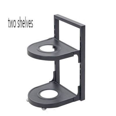 Doldurulmuş 29*27*45cm G-ting 4 katmanlı asılı tencereler ve tavuklar için raf Mutfak örgütü