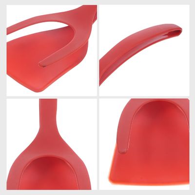 2 in 1 Spatula Tong Yemek Aletleri Kara Yumurta Flipper Tong Pancake Balık Fransız tost