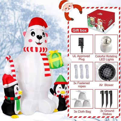 Polyester Parti Dekorasyonları LED Noel Işıkları ile süslemeler Noel Baba novidad