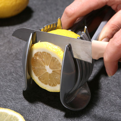 Meyve Kesme Makinesi 304 Paslanmaz Çelik El Mutfak Eşyaları Domates Kesme Lemon Kesme