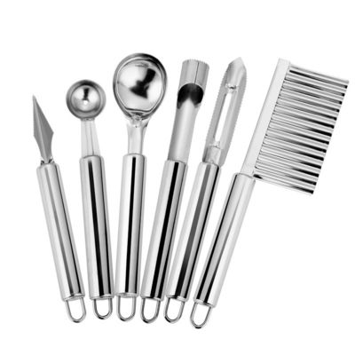 Restoran Mutfak Gadgets Set 6 Parça Paslanmaz Çelik Çok Fonksiyonlu Meyve Araçları