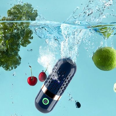Restoran Sebze Temizleyici Kapsül Şekli USB Gıda Temizleyici Küçük Meyve ve Sebze