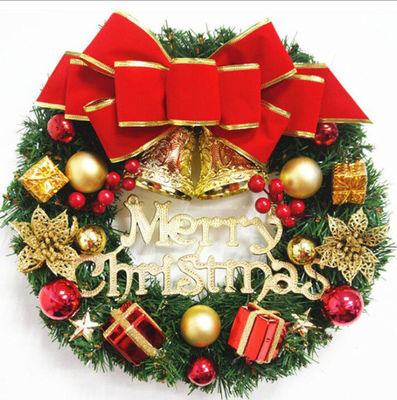Dışarıdaki Noel süslemeleri için yumuşak kumaş ve plastik Noel Çam Çubukları