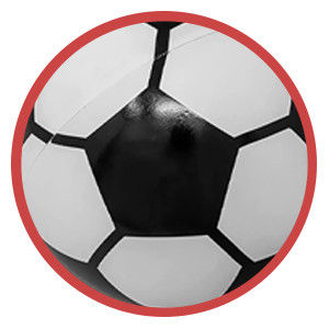 Cinsiyet Açıklama Rekviyetler Konfetti Toz Doldurucu 14*14*14cm Bebek Kutlamaları için Futbol