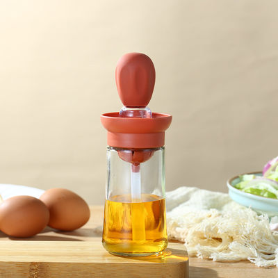 Mutfak için Zeytinyağı Üstün Cam Ölçü Yağı ve Sirke dağıtıcı şişe 6.45*20cm
