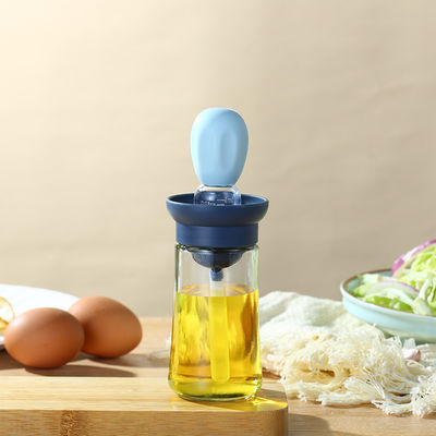 Mutfak için Zeytinyağı Üstün Cam Ölçü Yağı ve Sirke dağıtıcı şişe 6.45*20cm