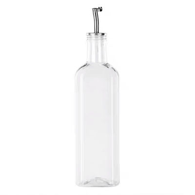 Yeşil Cam Yağ Dökücü 500ml Funnel Paslanmaz Çelik dökücü ile Mutfak Yemek için
