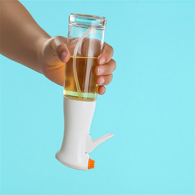 200ml zeytinyağı püskürtme şişesi Mutfak aletleri için dayanıklı yemek yağı plastik şişe