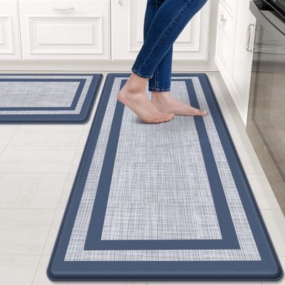 Mutfak Ofisi ve Banyo Uzun Tasarımlı PVC Malzemesi İçin Suya Karşı Kaymaz Çamaşırı