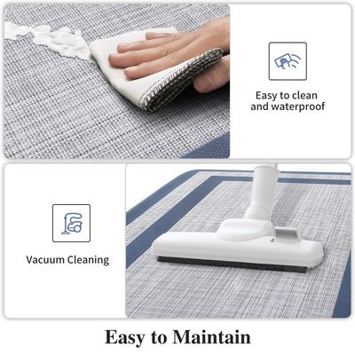 Mutfak Ofisi ve Banyo Uzun Tasarımlı PVC Malzemesi İçin Suya Karşı Kaymaz Çamaşırı