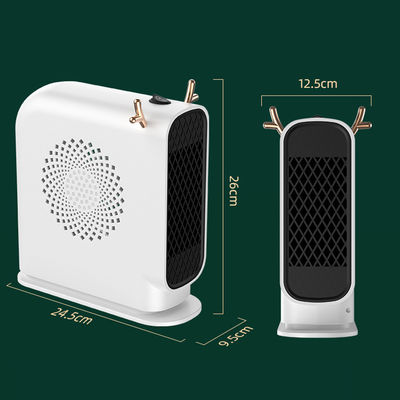 Ev ve ofis için düşük gürültülü 500W elektrikli ısıtıcı taşınabilir masaüstü tasarımı