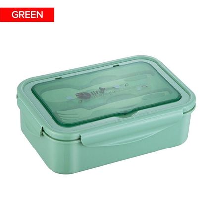Üretim Kaşık / Çatal / Bıçak / Çubuk Kütesi BPA-Borsasız 1400 ML PP5 Çocuklar / Yetişkinler için Öğle Yemeği Kutusu