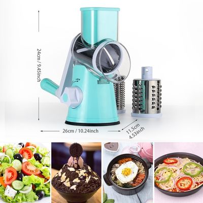 3 Davul bıçakları Dolu Rotary Peynir Kırıcı El Sebze Kesicisi ve Ceviz öğütücü için