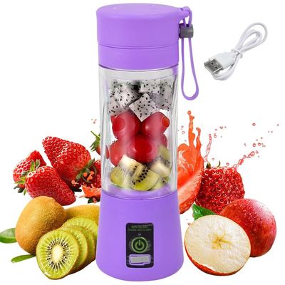 Silikon PC Elektrikli Mini Buz Şişesi Karıştırıcı Ev USB 2/4/6 Blades Suçlu Kupa Makinesi
