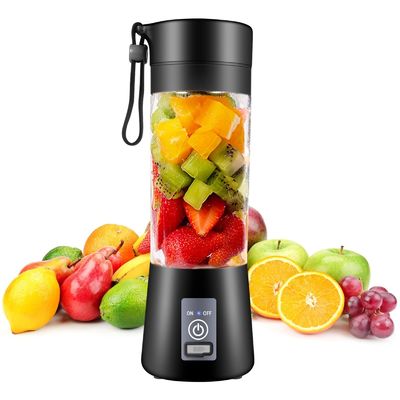 Silikon PC Elektrikli Mini Buz Şişesi Karıştırıcı Ev USB 2/4/6 Blades Suçlu Kupa Makinesi