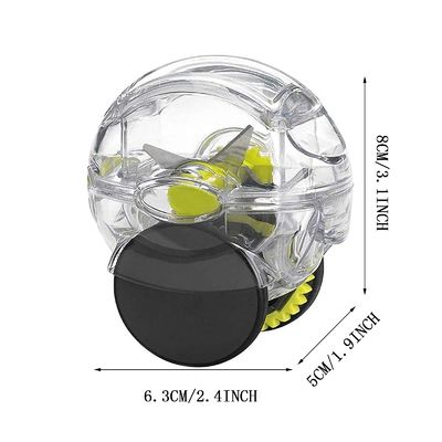 Plastik Sarımsak Baskı Mühürleyici Chopper Mutfak Cihazları 6.3*5.0*8.0 cm Kabul edilebilir