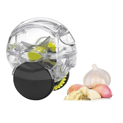 Plastik Sarımsak Baskı Mühürleyici Chopper Mutfak Cihazları 6.3*5.0*8.0 cm Kabul edilebilir